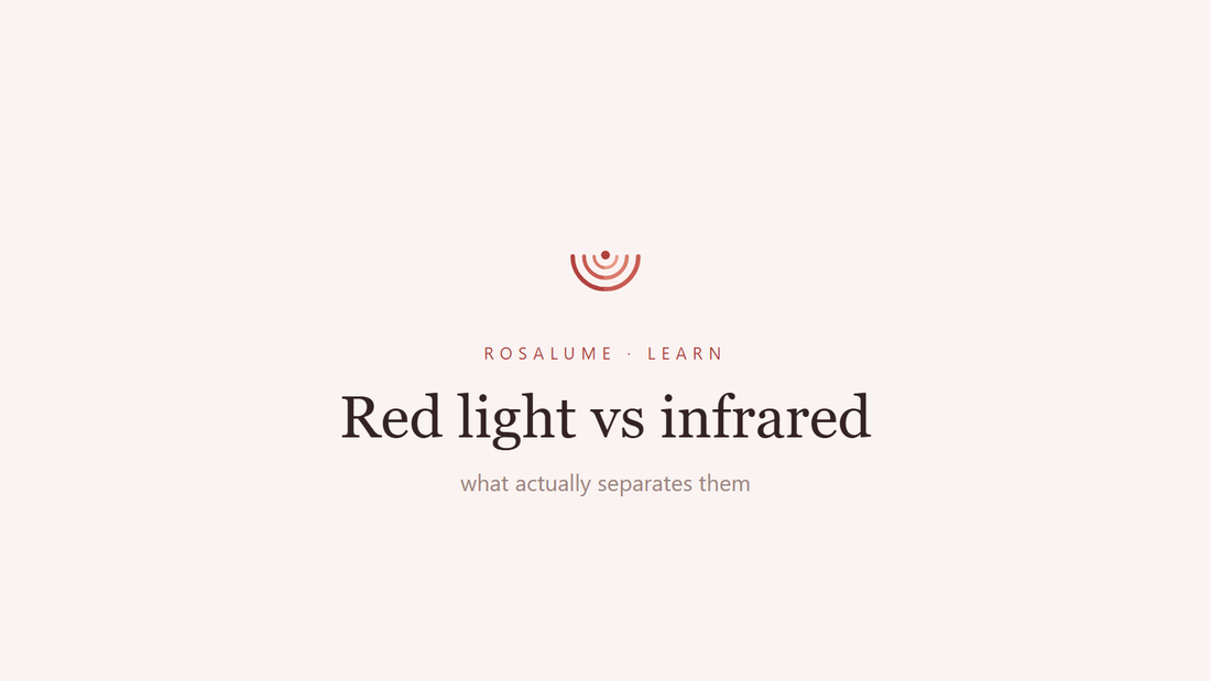 Red light vs infrared: what's the difference? — Rosalume Learn