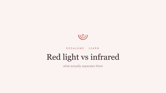 Red light vs infrared: what's the difference? — Rosalume Learn