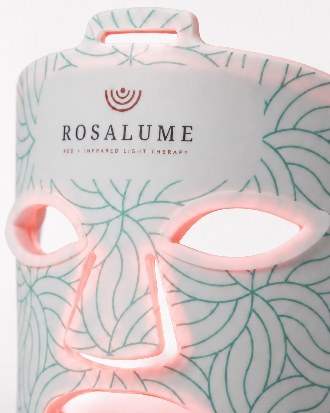 Rosalume red and near-infrared LED light therapy face mask (pre-launch product imagery)